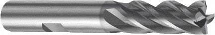 Sandvik Coromant - 5.5mm, 4 Flute, Solid Carbide, Corner Radius End Mill - 57mm OAL, 35° Helix, Right Hand Flute, 13.5mm LOC, Right Hand Cut - Eagle Tool & Supply
