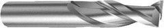 Sandvik Coromant - 16mm, 29mm LOC, 16mm Shank Diam, 92mm OAL, 2 Flute, Solid Carbide Square End Mill - Single End, Uncoated, Spiral Flute, 30° Helix, Right Hand Cut, Right Hand Flute, Series CoroMill Plura - Eagle Tool & Supply