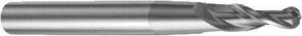 Sandvik Coromant - 7.99mm Diam, 15mm LOC, 3 Flute Solid Carbide Ball End Mill - 100mm OAL, 12mm Shank Diam, Ball Flute - Eagle Tool & Supply