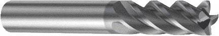 Sandvik Coromant - 2mm, 4 Flute, Single End, Solid Carbide, Corner Chamfer End Mill - 57mm OAL, Right Hand Flute, 7mm LOC, Right Hand Cut - Eagle Tool & Supply