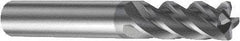 Sandvik Coromant - 10mm, 4 Flute, Solid Carbide, 1mm Corner Chamfer End Mill - 72mm OAL, 41° Helix, Right Hand Flute, 22mm LOC, Right Hand Cut - Eagle Tool & Supply
