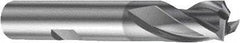 Sandvik Coromant - 16mm, 3 Flute, Solid Carbide, Corner Radius End Mill - 82mm OAL, 30° Helix, Right Hand Flute, 16.5mm LOC, Right Hand Cut - Eagle Tool & Supply