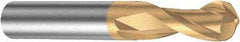 Sandvik Coromant - 5mm Diam, 7.5mm LOC, 2 Flute Solid Carbide Ball End Mill - AlCrN Finish, 80mm OAL, 6mm Shank Diam, Ball Flute - Eagle Tool & Supply