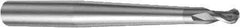 Sandvik Coromant - 5mm Diam, 5mm LOC, 2 Flute Solid Carbide Ball End Mill - 100mm OAL, 8mm Shank Diam, Ball Flute - Eagle Tool & Supply