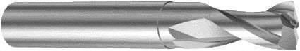 Sandvik Coromant - 10mm, 15mm LOC, 10mm Shank Diam, 72mm OAL, 2 Flute, Solid Carbide Square End Mill - Single End, Uncoated, Spiral Flute, 25° Helix, Right Hand Cut, Right Hand Flute, Series CoroMill Plura - Eagle Tool & Supply
