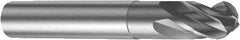 Sandvik Coromant - 8mm Diam, 8mm LOC, Solid Carbide Ball End Mill - 63mm OAL, 8mm Shank Diam, Ball Flute - Eagle Tool & Supply
