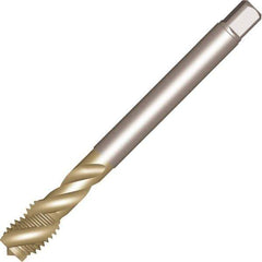 Sandvik Coromant - MF5x0.5 MF 3 Flute 6H Spiral Flute Tap - High Speed Steel, Fe Finish, 70mm OAL, Right Hand Thread, Series CoroTap 300 - Exact Industrial Supply
