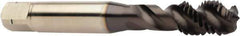 Sandvik Coromant - M3x0.50 M 3 Flute 6H Spiral Flute Tap - High Speed Steel, 49.2mm OAL, Right Hand Thread, Series CoroTap 300 - Exact Industrial Supply