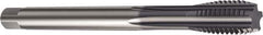 Sandvik Coromant - M20x1.50 Metric Fine 6HX 5 Flute TiAlN Finish High Speed Steel Straight Flute Machine Tap - Right Hand Thread, 125mm OAL, 24mm Thread Length - Eagle Tool & Supply