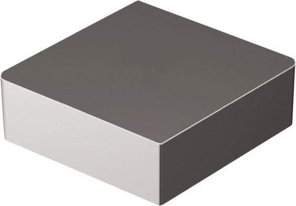 Sandvik Coromant - CNGN432 Grade 650 Ceramic Turning Insert - TiN Finish, 80° Diamond, 1/2" Inscr Circle, 3/16" Thick, 1/32" Corner Radius - Eagle Tool & Supply