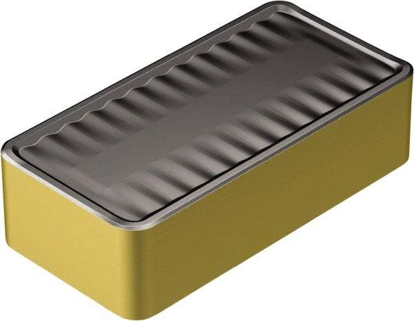 Sandvik Coromant - LNMX5014 XH Grade 4215 Carbide Turning Insert - TiCN/AI2O3/TiN Finish, 90° Rectangle, 14.2mm Thick, 1/8" Corner Radius - Eagle Tool & Supply