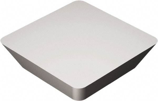 Sandvik Coromant - SEGN422 Grade H10 Carbide Turning Insert - Uncoated, 90° Square, 1/2" Inscr Circle, 1/8" Thick, 1/32" Corner Radius - Eagle Tool & Supply