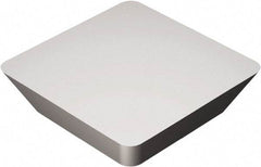 Sandvik Coromant - SEGN422 Grade H10 Carbide Turning Insert - Uncoated, 90° Square, 1/2" Inscr Circle, 1/8" Thick, 1/32" Corner Radius - Eagle Tool & Supply