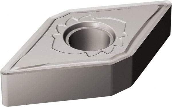 Sandvik Coromant - DNMG432 SMR Grade H13A Carbide Turning Insert - Uncoated, 55° Diamond, 1/2" Inscr Circle, 3/16" Thick, 1/32" Corner Radius - Eagle Tool & Supply