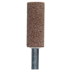 ‎5/8″ × 2-1/2″ 1/4″ Spindle Mounted Point W198 60 Grit Aluminum Oxide - Eagle Tool & Supply