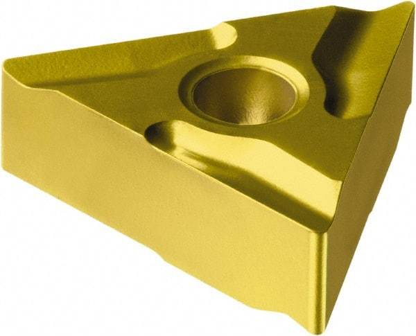 Sandvik Coromant - TNMG332 K Grade 1525 Carbide Turning Insert - 60° Triangle, 3/8" Inscr Circle, 3/16" Thick, 1/32" Corner Radius - Eagle Tool & Supply