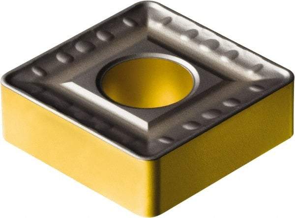 Sandvik Coromant - SNMM866 HR Grade 4215 Carbide Turning Insert - TiCN/Al2O3/TiN Finish, 90° Square, 1" Inscr Circle, 3/8" Thick, 3/32" Corner Radius - Eagle Tool & Supply