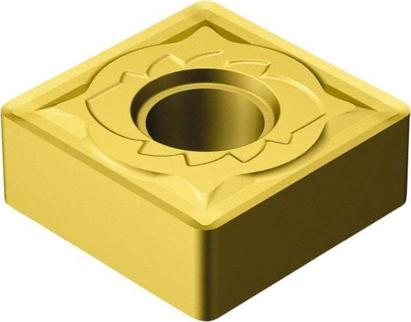 Sandvik Coromant - SNMG644 SMR Grade S05F Carbide Turning Insert - 90° Square, 3/4" Inscr Circle, 1/4" Thick, 1/16" Corner Radius - Eagle Tool & Supply