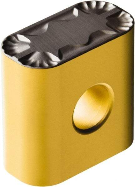 Sandvik Coromant - LNUX1919 PF Grade 4325 Carbide Turning Insert - TiCN/AI2O3/TiN Finish, 90° Rectangle, 3/4" Thick, 4mm Corner Radius - Eagle Tool & Supply