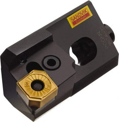 Sandvik Coromant - Series T-Max P, Left Hand, PCGNR/L..CA Toolholder Compatibility, CNMG 12 04 08, CNMG 432 Insert Compatibility, Indexable Turning Cartridge - Lever Holding Method, 63mm OAL - Eagle Tool & Supply