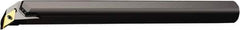 Sandvik Coromant - 1.2992" Min Bore Diam, 12" OAL, 1" Shank Diam, A..SVPBR/L..HP Indexable Boring Bar - Screw-On Holding Method - Eagle Tool & Supply