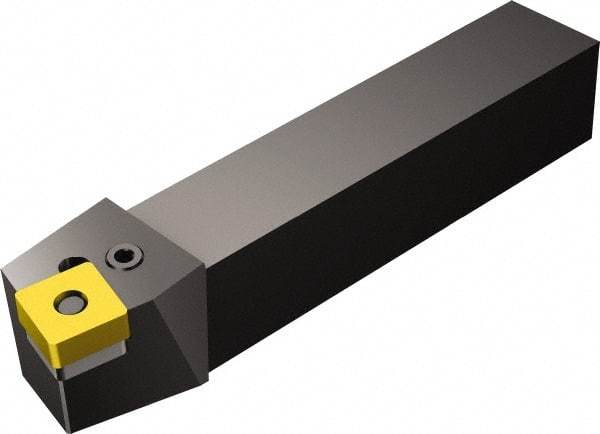 Sandvik Coromant - PSBNR/L, Left Hand Cut, 15° Lead Angle, 20mm Shank Height x 20mm Shank Width, Negative Rake Indexable Turning Toolholder - 125mm OAL, SNMG 12 04 08, SNMG 432 Insert Compatibility, Series T-Max P - Eagle Tool & Supply