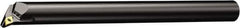 Sandvik Coromant - 32mm Min Bore Diam, 300mm OAL, 25mm Shank Diam, A..SDQCR/L..HP-R Indexable Boring Bar - DCMT 3(2.5)2, DCMT 11 T3 08 Insert, Screw or Clamp Holding Method - Eagle Tool & Supply
