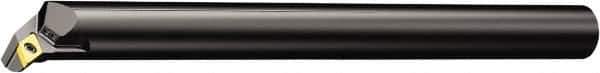 Sandvik Coromant - 25mm Min Bore Diam, 250mm OAL, 20mm Shank Diam, A..SDUCR/L..HP-R Indexable Boring Bar - DCMT 3(2.5)2, DCMT 11 T3 08 Insert, Screw or Clamp Holding Method - Eagle Tool & Supply