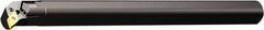 Sandvik Coromant - 63.5mm Min Bore Diam, 355.6mm OAL, 50.8mm Shank Diam, A..PDUNR/L..HP Indexable Boring Bar - DNMG 432, DNMG 15 04 08 Insert, Lever Holding Method - Eagle Tool & Supply