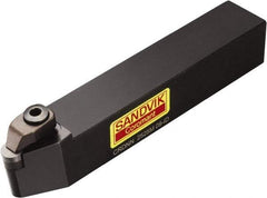 Sandvik Coromant - CRDN, Neutral Cut, 32mm Shank Height x 25mm Shank Width, Negative Rake Indexable Turning Toolholder - 170mm OAL, RNGN 12 07 00 Insert Compatibility, Series T-Max - Eagle Tool & Supply
