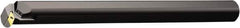 Sandvik Coromant - 33mm Min Bore Diam, 300mm OAL, 25mm Shank Diam, A..SVUBR/L..HP-D Indexable Boring Bar - VBMT 332, VBMT 16 04 08 Insert, Screw or Clamp Holding Method - Eagle Tool & Supply