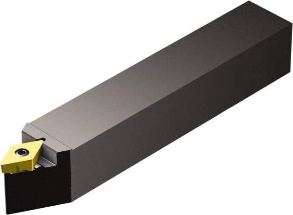 Sandvik Coromant - TR-D13NCN, Neutral Cut, 27.5° Lead Angle, 32mm Shank Height x 25mm Shank Width, Neutral Rake Indexable Turning Toolholder - 170mm OAL, TR-DC1308 Insert Compatibility, Series CoroTurn TR - Eagle Tool & Supply