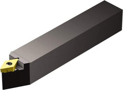 Sandvik Coromant - TR-D13NCN, Neutral Cut, 27.5° Lead Angle, 32mm Shank Height x 25mm Shank Width, Neutral Rake Indexable Turning Toolholder - 170mm OAL, TR-DC1308 Insert Compatibility, Series CoroTurn TR - Eagle Tool & Supply