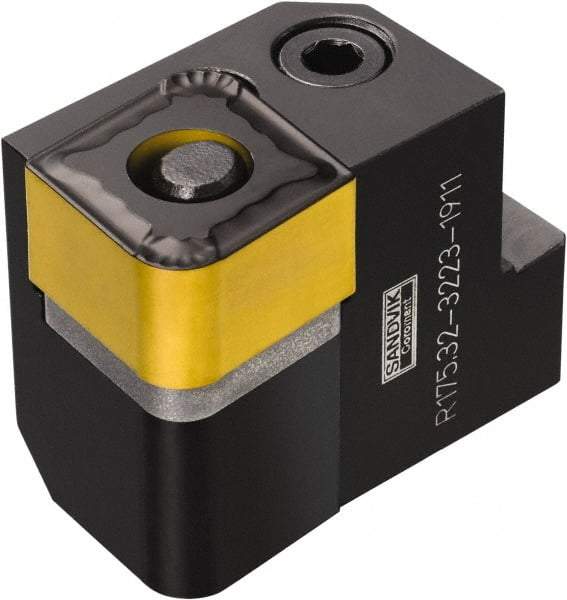 Sandvik Coromant - Series Cartridge for Turning, Right Hand, 175.32 Toolholder Compatibility, CNMX 191140 Insert Compatibility, Indexable Turning Cartridge - Lever Holding Method, 43.5mm OAL x 19.1mm OAW x 22.6mm OAH - Eagle Tool & Supply