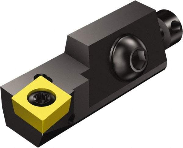 Sandvik Coromant - Series CoroTurn 107, Right Hand, SCFCR/L..CA Toolholder Compatibility, CCMT 09 T3 08, CCMT 3(2.5)2 Insert Compatibility, Indexable Turning Cartridge - Screw Holding Method, 50mm OAL - Eagle Tool & Supply