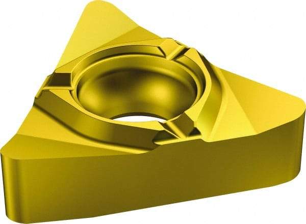 Sandvik Coromant - 26616 F Grade 1135, Internal Round 30° Threading Insert - 6 TPI Int Pitch, Right Hand Insert, Carbide - Eagle Tool & Supply