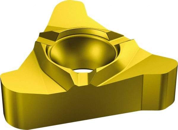 Sandvik Coromant - 266 Internal Left Hand Trapez Laydown Threading Insert - Grade 1135, TiCrAlN+TiN Coated Carbide, 9.53mm Inscribed Circle - Eagle Tool & Supply
