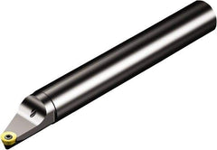 Sandvik Coromant - 0.9843" Min Bore Diam, 5.9055" OAL, 3/4" Shank Diam, A..SRXDR/L-R Indexable Boring Bar - Screw-On Holding Method - Eagle Tool & Supply