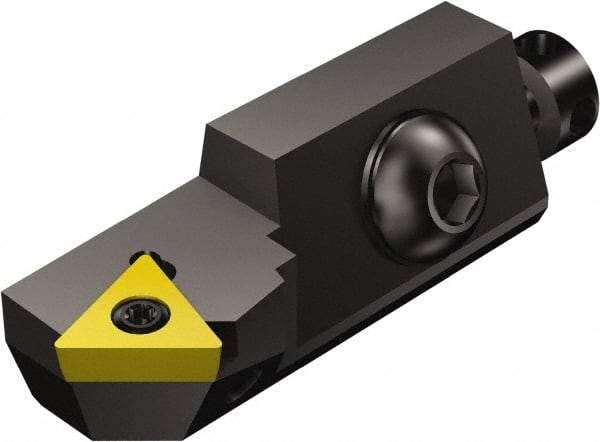 Sandvik Coromant - Series CoroTurn 107 Cardridge for Turning, Left Hand, STSC Toolholder Compatibility, TCMT 110204 Insert Compatibility, Indexable Turning Cartridge - Screw Holding Method, 51mm OAL x 11mm OAH - Eagle Tool & Supply