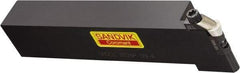 Sandvik Coromant - CRDC, Left Hand Cut, 32mm Shank Height x 25mm Shank Width, Neutral Rake Indexable Turning Toolholder - 170mm OAL, RCGX 12 07 00 Insert Compatibility, Series T-Max - Eagle Tool & Supply