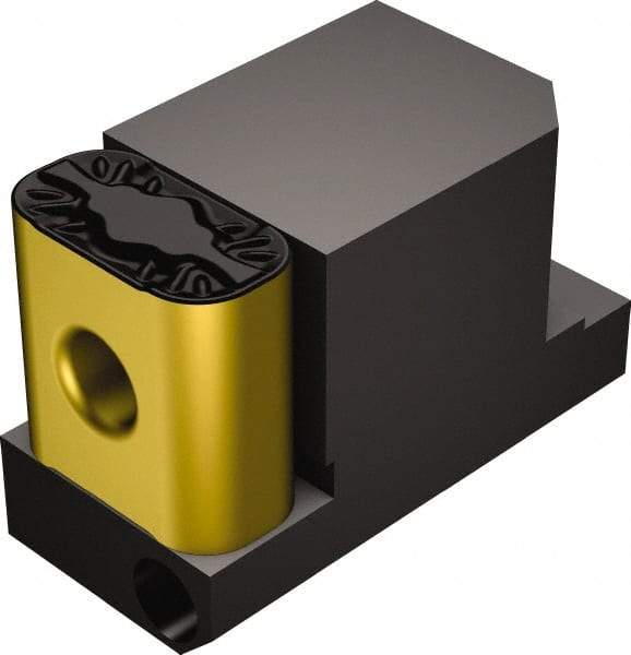 Sandvik Coromant - Left Hand, R/L177.32-3219-19 Toolholder Compatibility, LNMX 19 19 40 Insert Compatibility, Indexable Turning Cartridge - Lever Holding Method, 42.2mm OAL x 32mm OAW x 18.6mm OAH - Eagle Tool & Supply