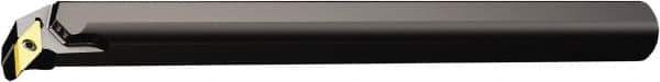 Sandvik Coromant - 33mm Min Bore Diam, 300mm OAL, 25mm Shank Diam, A..SVQBR/L..HP-D Indexable Boring Bar - Screw-On Holding Method - Eagle Tool & Supply