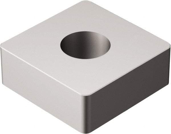 Sandvik Coromant - SNGA433 Grade 6190 Ceramic Turning Insert - Uncoated, 90° Square, 1/2" Inscr Circle, 3/16" Thick, 3/64" Corner Radius - Eagle Tool & Supply