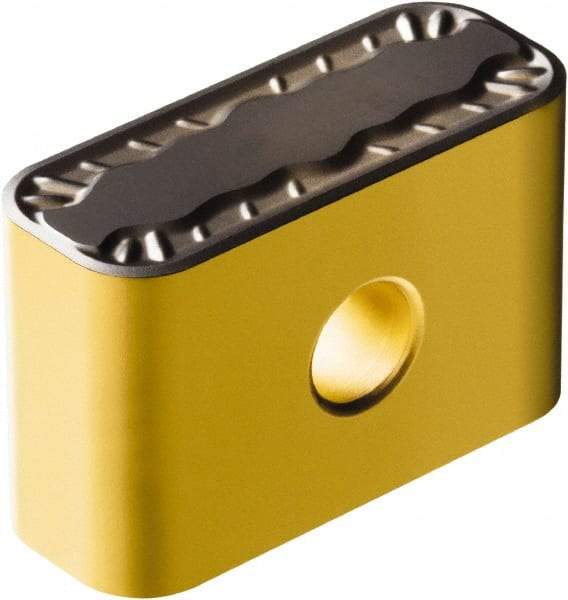 Sandvik Coromant - LNMX3019 PR Grade 4325 Carbide Turning Insert - TiCN/AI2O3/TiN Finish, 90° Rectangle, 3/4" Thick, 4mm Corner Radius - Eagle Tool & Supply