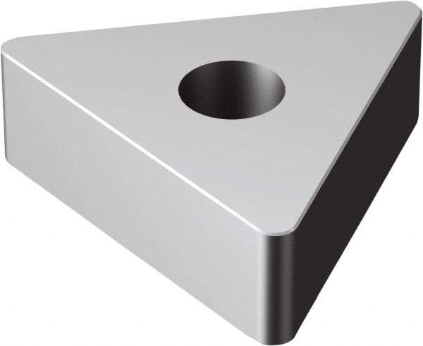 Sandvik Coromant - TNGA332 Grade 6190 Ceramic Turning Insert - Uncoated, 60° Triangle, 3/8" Inscr Circle, 3/16" Thick, 1/32" Corner Radius - Eagle Tool & Supply