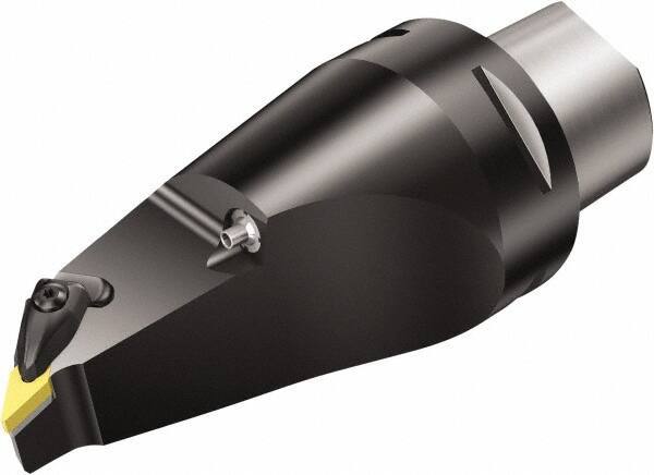 Sandvik Coromant - Left Hand Cut, Size C8, VNMG 16 04 08 & VNMG 332 Insert Compatiblity, External Modular Turning & Profiling Cutting Unit Head - 1.23mm Ctr to Cutting Edge, 160mm Head Length, Through Coolant, Series T-Max P - Eagle Tool & Supply