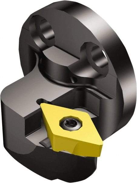 Sandvik Coromant - Right Hand Cut, Size 32, TR-DC1308 Insert Compatiblity, Internal Modular Turning & Profiling Cutting Unit Head - 27mm Ctr to Cutting Edge, 34mm Head Length, Through Coolant, Series CoroTurn TR - Eagle Tool & Supply