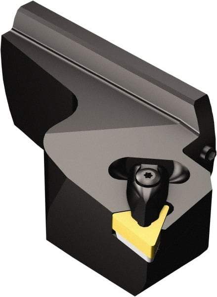Sandvik Coromant - Right Hand Cut, Size 80, TNMG 16 04 08 & TNMG 332 Insert Compatiblity, External Modular Turning & Profiling Cutting Unit Head - 57mm Ctr to Cutting Edge, 45mm Head Length, Series T-Max P - Eagle Tool & Supply