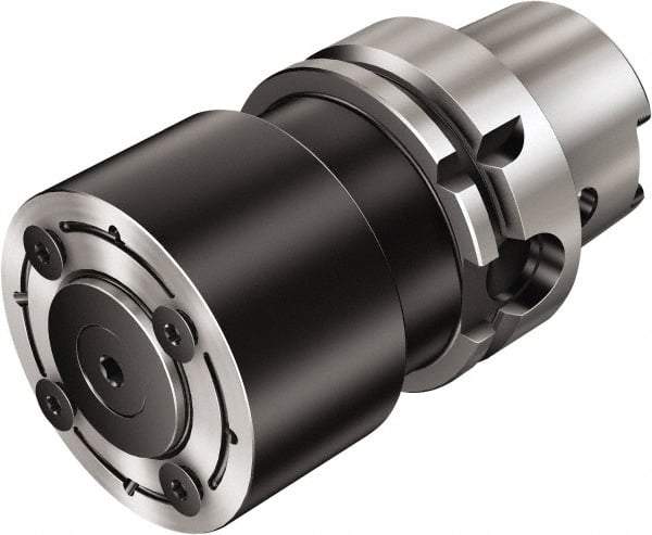 Sandvik Coromant - 63;X32;X32 System Size, Modular Tool Holding System Adapter - 80mm Projection, 63mm Body Diam, 4-1/2" OAL - Exact Industrial Supply