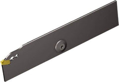 Sandvik Coromant - 1.2559" Blade Height, 0.0689" Blade Width, 5.9055" OAL, Right Hand Cut, Single End Indexable Cut-Off Blade - 26mm Max Depth of Cut, QD-NR/L1..C..A Blade, CoroCut QD Series - Eagle Tool & Supply
